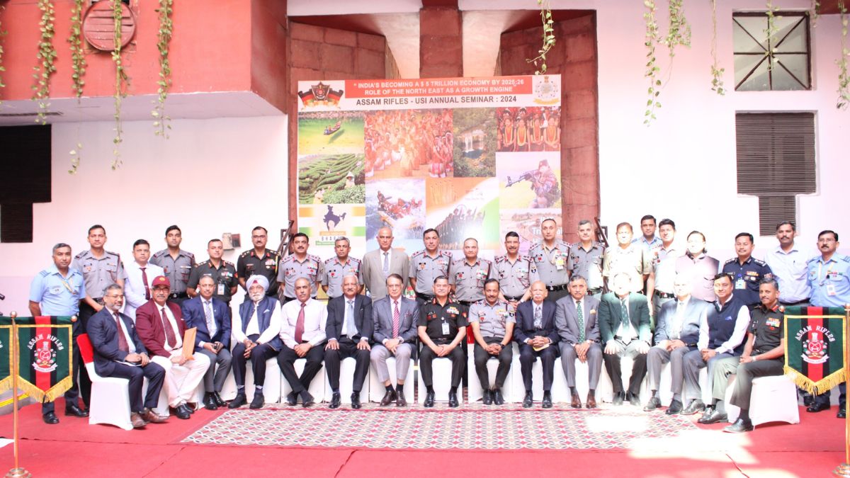 Assam Rifles–USI Annual Seminar 2024 Held On 19th March 2024