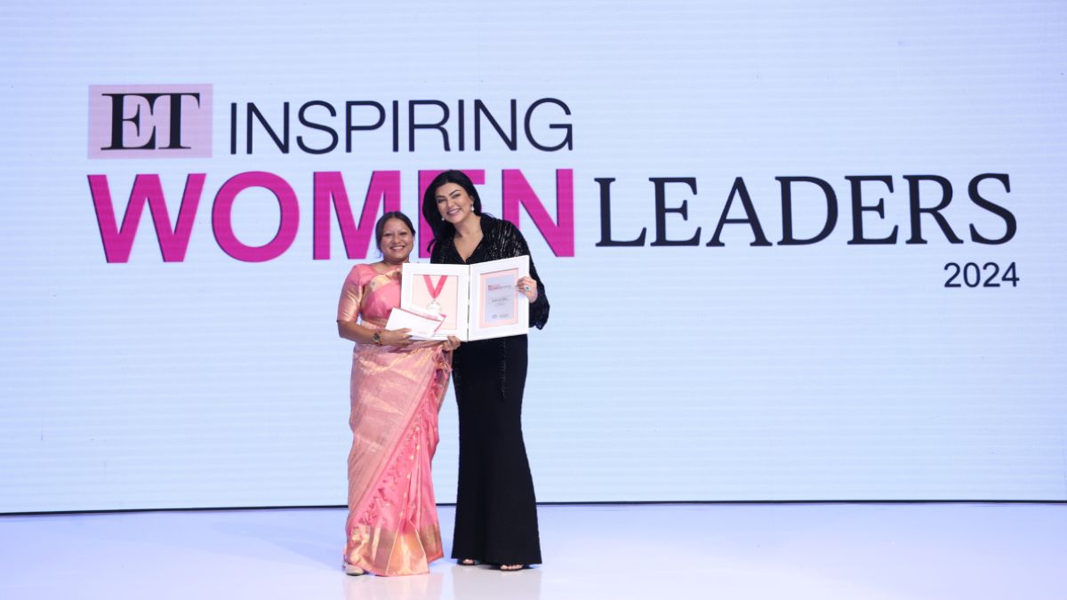 Anannya Datta, Founder & CEO of JRI Technologies felicitated as “ET Inspiring Women Leader 2024″