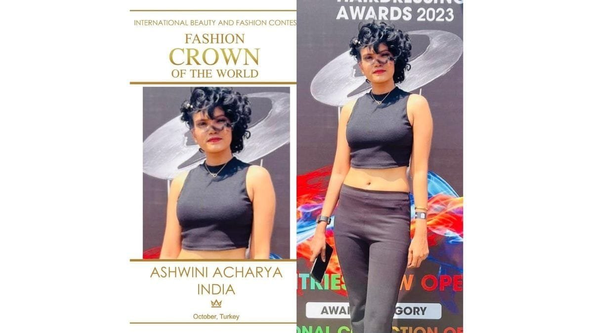 Ashwini Acharya: Mrs. Intellectual, Mrs. Feminine, and Mrs. Beautiful Body at Mrs. India Inc 2024