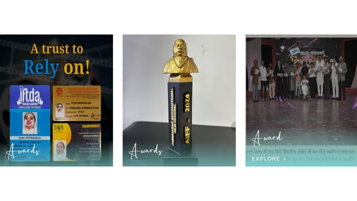 Shri Omguru, 80 Percent Disabled Spiritual Leader, Hosts Ahmedabad International Film Festival