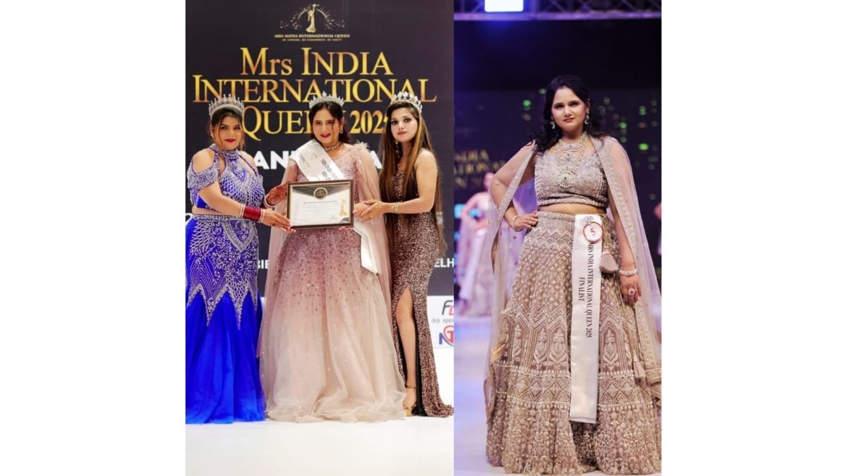 Vijayawada’s Anusha Crowned ‘Mrs. India Captivating 2025’ Title Winner – A Story of Strength, Confidence, and Inspiration
