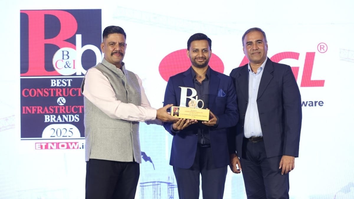 Asian Granito India Limited Honoured as Best Brand – Tiles Category at ET Now Infra Focus Summit 2025