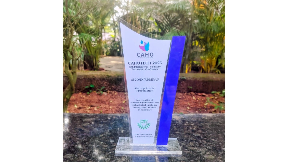 Hidoc – Unnati Shines at CAHOTECH 2025, Secures 2nd Runner-Up in Start-Up Innovation
