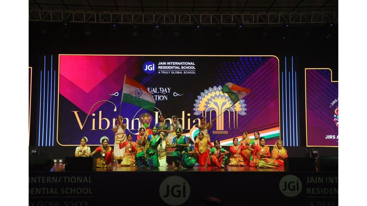 JAIN International Residential School, Bengaluru, Celebrates the Annual Day “JIRS Afflatus 2025”